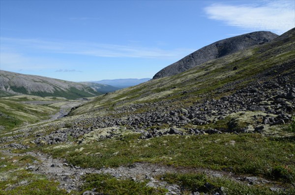 Тропа к перевалу Ворткеуайв